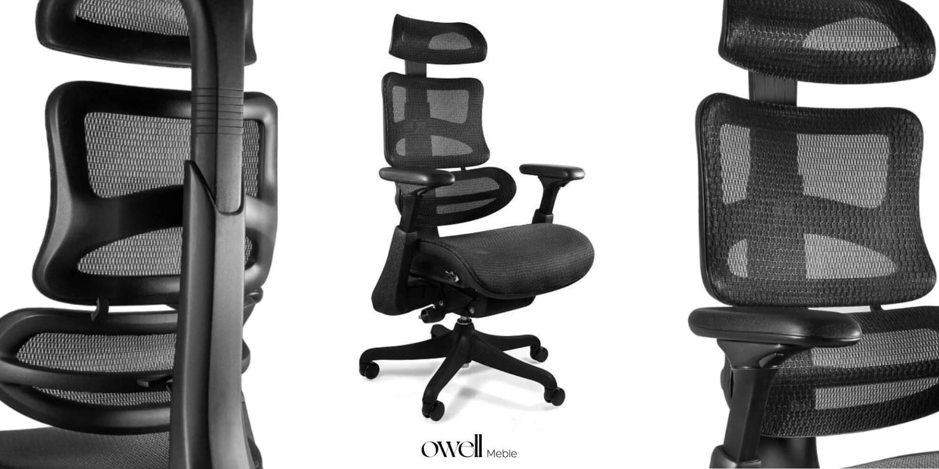 fotel ergonomiczny Ergothrone - Owell Meble